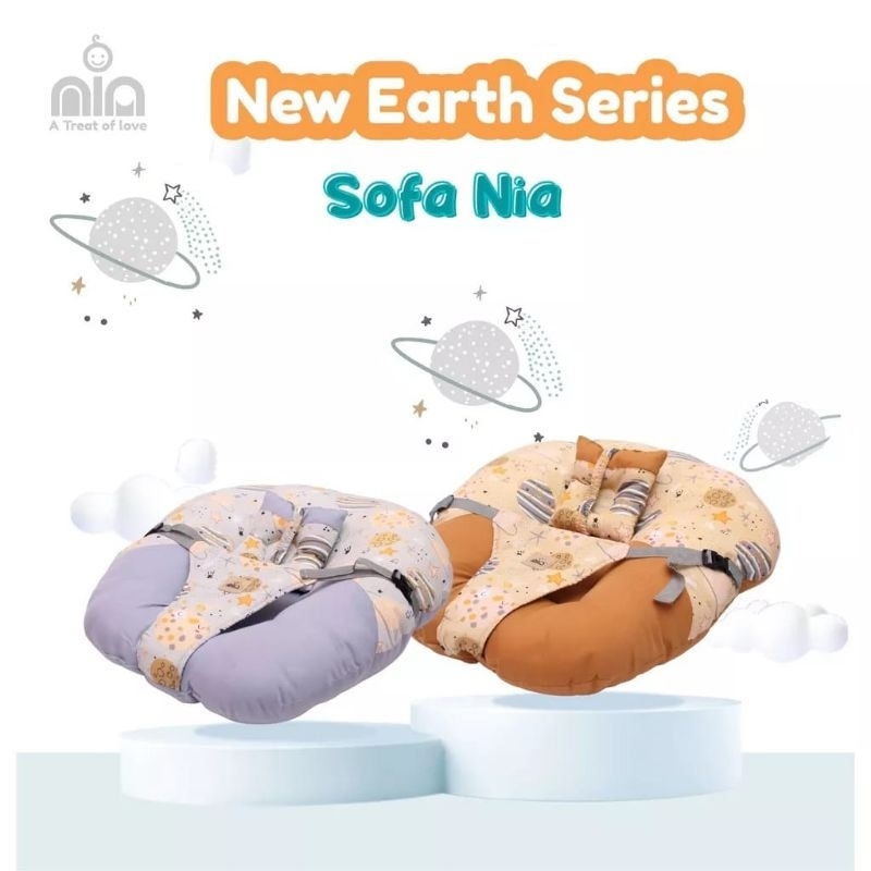 Sofa bayi NIA 3IN1 Dino series NBS 8003/Nia earth series