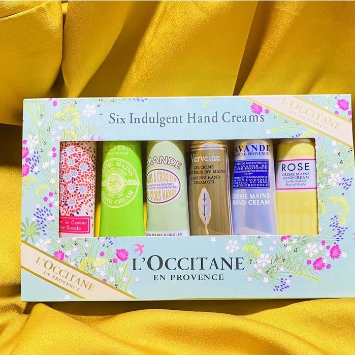 L'occitane Hand Cream/L'Occitane Hand Cream Series/Six Luxury Hand Creams Limited Edition