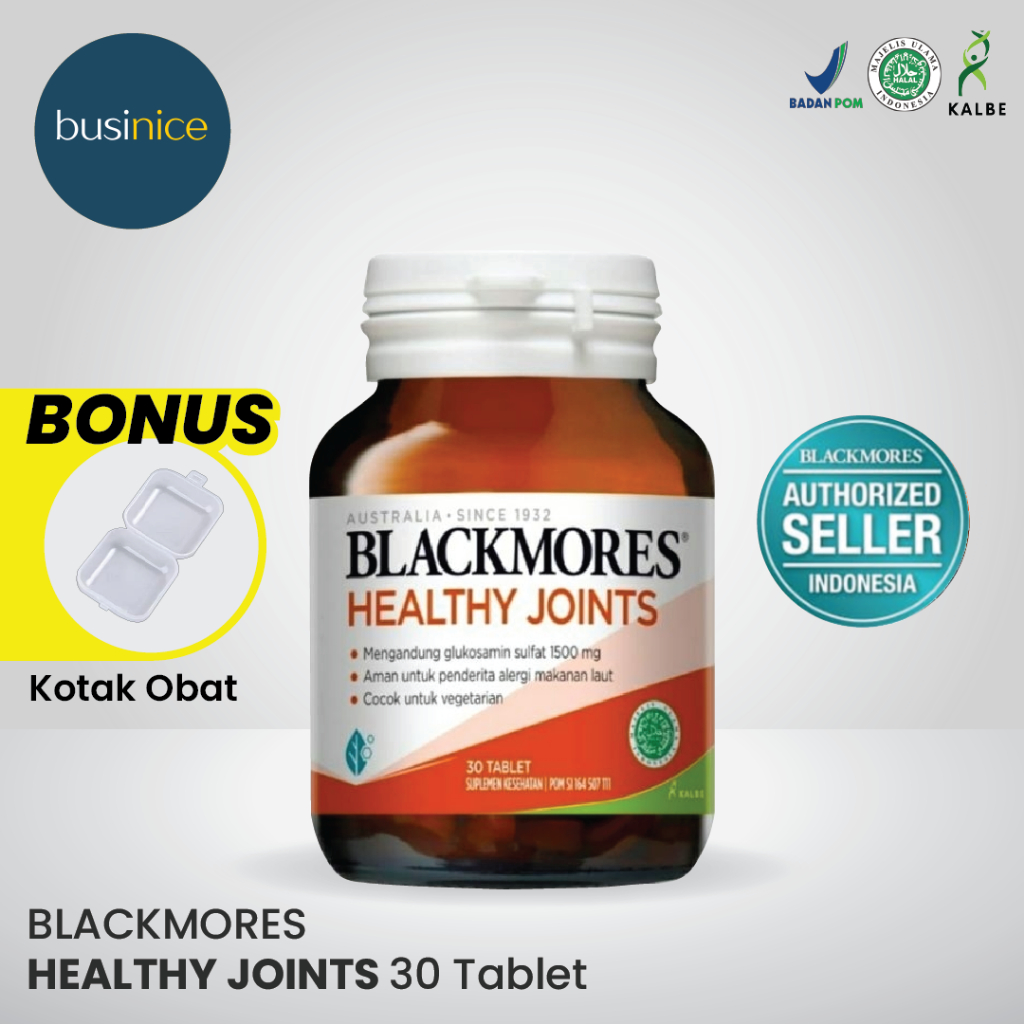 Blackmores Healthy Joints 30 Tablet BPOM Kalbe