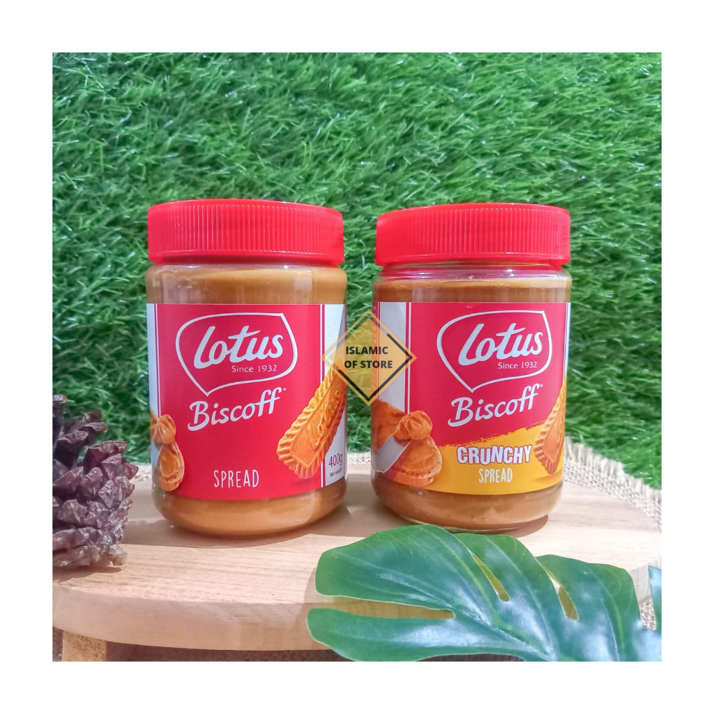 

SELAI LOTUS BISCOFF SPREAD 400gr / CRUNCHY 380gr TERMURAH