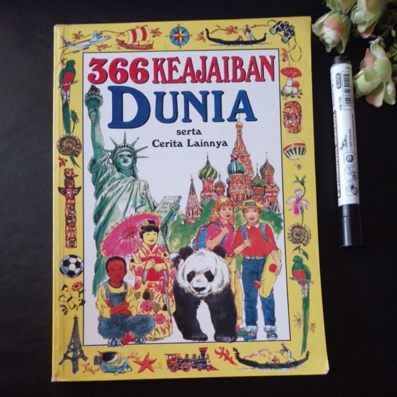 buku cerita 366 keajaiban dunia prelove
