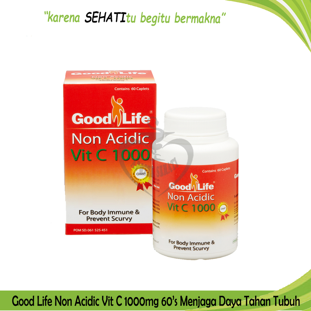 Good Life Vitamin C 500mg Kapsul 1000mg Memelihara Daya Tahan Tubuh