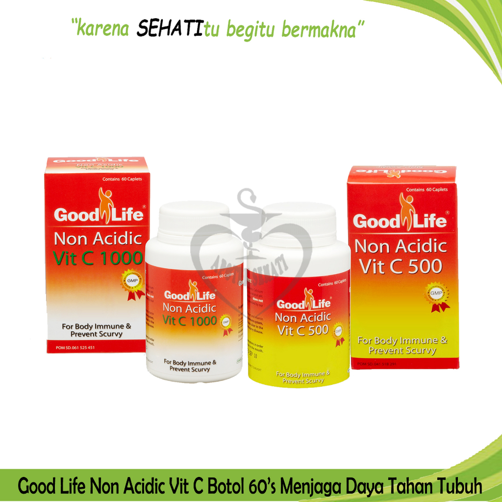 Good Life Vitamin C 500mg Kapsul 1000mg Memelihara Daya Tahan Tubuh