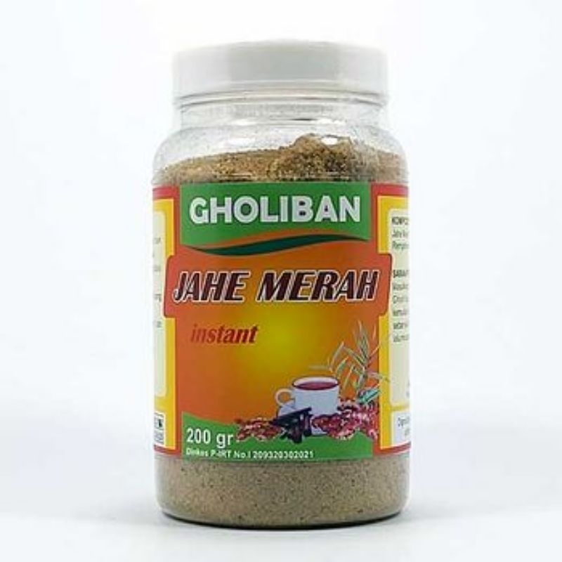 

Jahe Merah Gholiban 200 gr