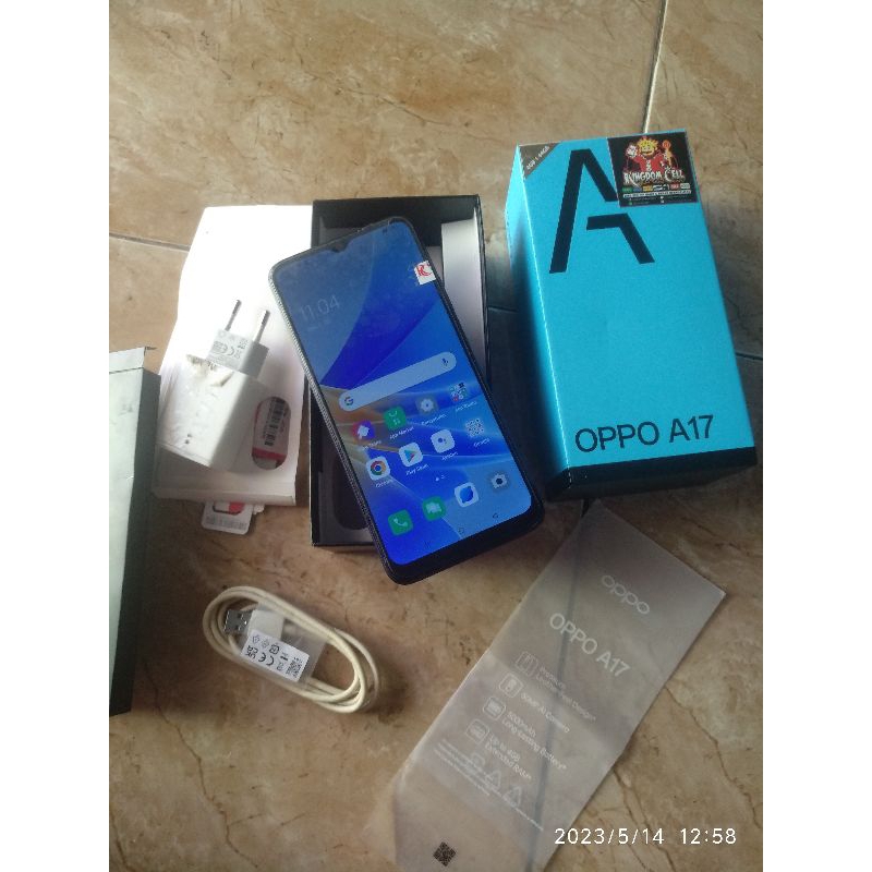 Hp Oppo A17 Ram 4/64GB