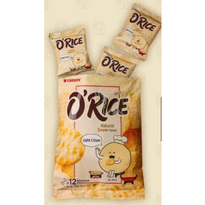 Delfi Orion O'Rice Krekers Beras Isi 14 Individual Packs