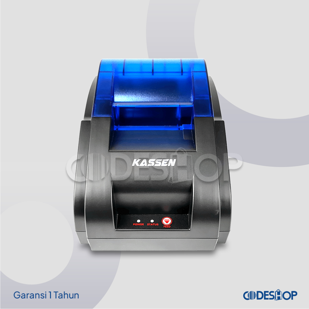 Printer Kasir 58mm KASSEN BTP-290 Support MOKA POS Koneksi BLUETOOTH