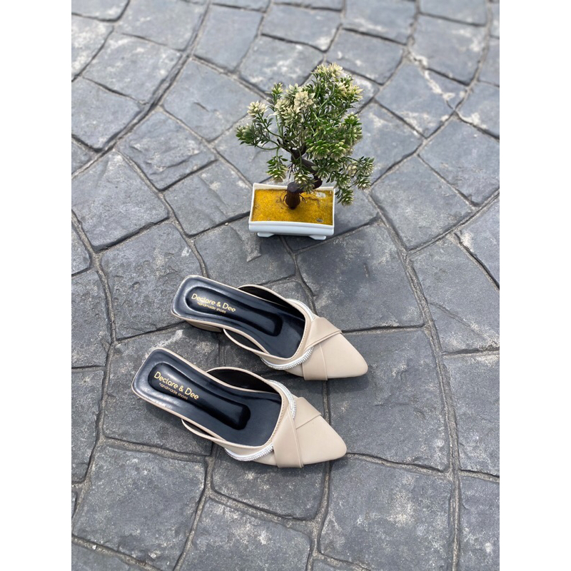 DECLARE&amp;DEE NADLYN MULES HIGH 3 CM