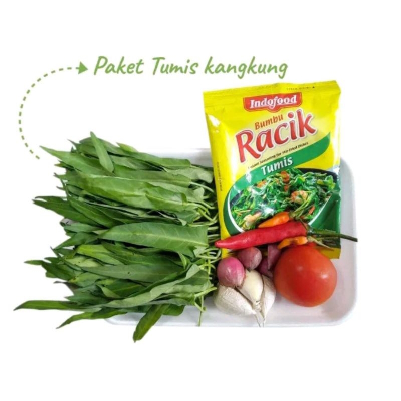 

Paket tumis kangkung segar