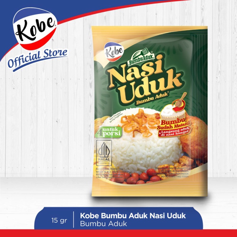 

Kobe Bumbu Aduk Nasi Uduk 10x15g