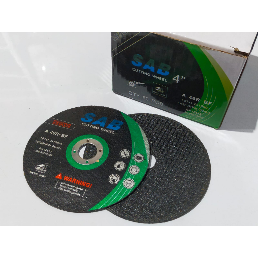 BATU GERINDA 4&quot; MATA GURINDA POTONG BESI MATA CUTTING WHEEL