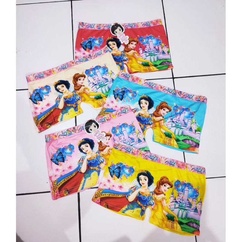 Boxer anak cewek / CD boxer anak cewek / CD celana dalam boxer anak perempuan / CD anak cewek / CD b