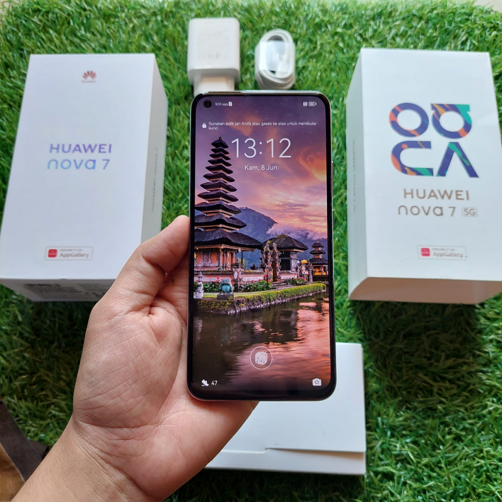 HUAWEI NOVA 7 SECOND 8/256GB HP SECOND HP SEKEN HP BEKAS HP MURAH