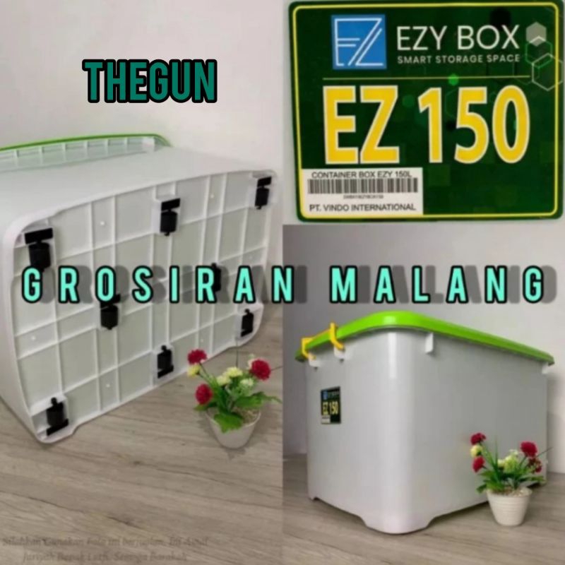 BOX CONTAINER PLASTIK JUMBO 150 LITER EZY