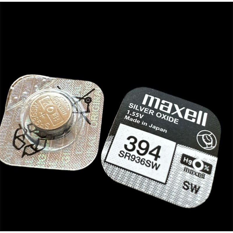 Batre baterai jam tangan Original Maxell 394 SR936SW mpb