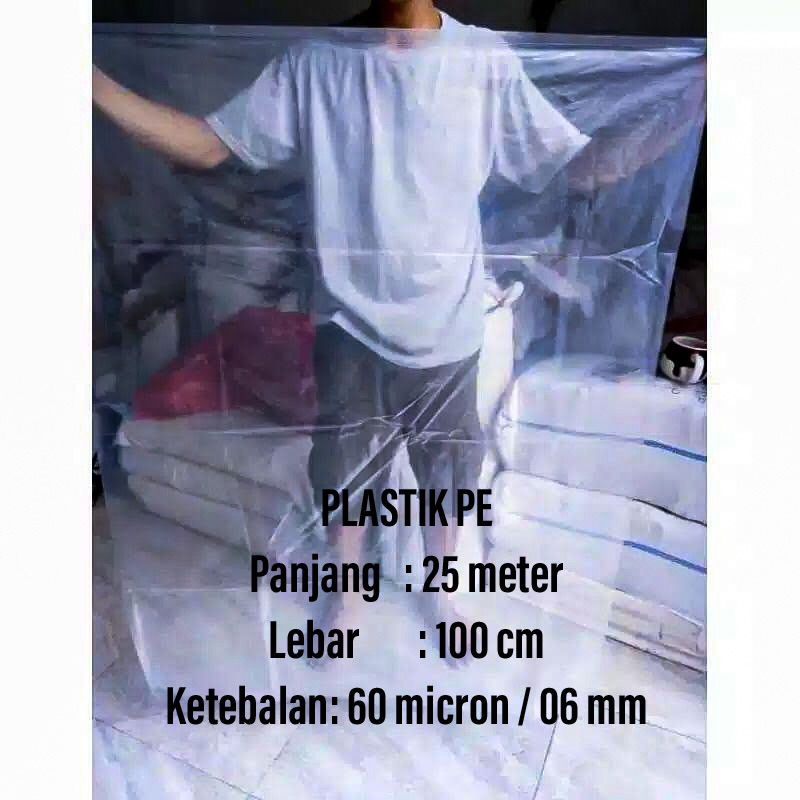 Satu Rol plastik PE/UV/Plastik cor/Plastik atap-06×100×25 meter