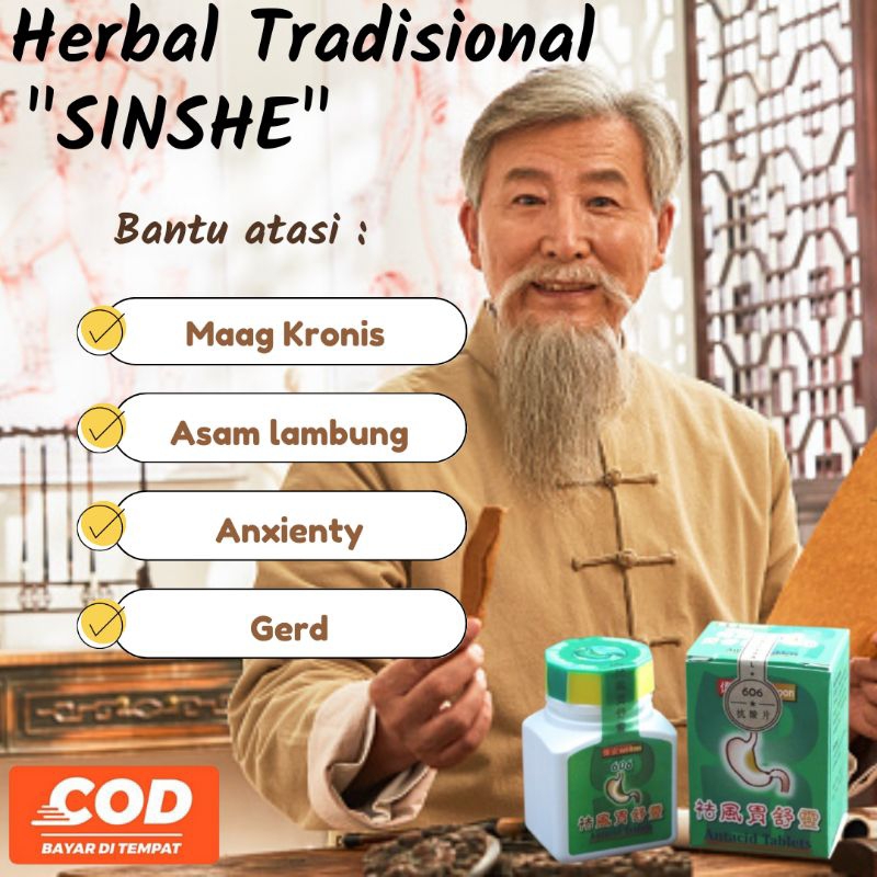 

antasida herbal China | obat herbal asam lambung