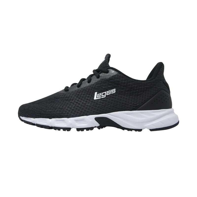 Sepatu League Legas Hitam Pluramus La U Running Shoes Unisex Pria Wanita Original