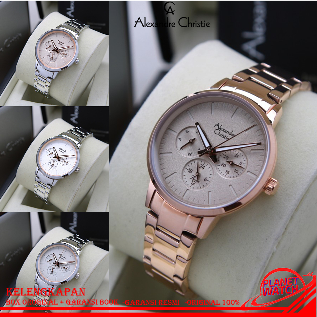 ALEXANDRE CHRISTIE WANITA ORIGINAL JAM TANGAN ALEXANDRE CHRISTIE WANITA JAM ALEXANDRE CHRISTIE WANIT