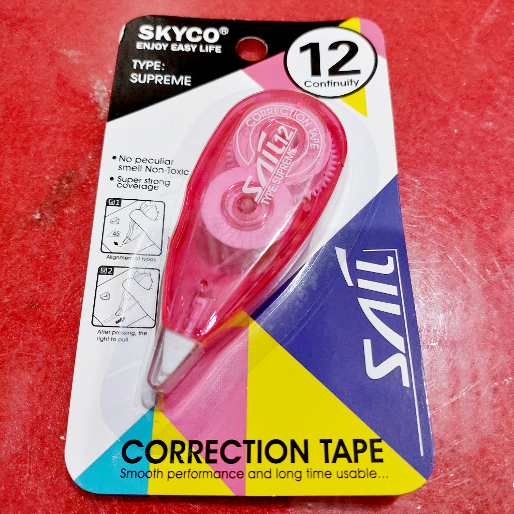 

Correction Tape - Stypo - Tipex Kertas Skyco