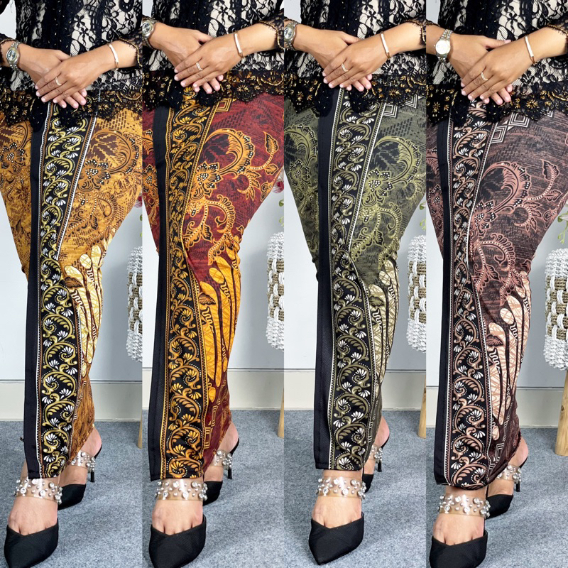 kamen moscrep motif batik liris |bawahan motif batik bali full stretch