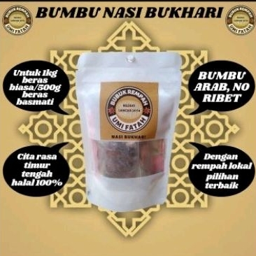 

Bumbu Nasi Bukhori untuk 500gram beras basmathi