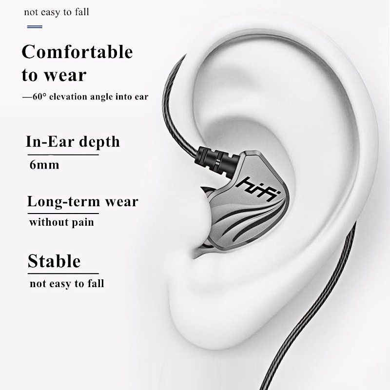 Headset Gaming S2000 With Mic Telinga Gantung 6D Bass Hifi Surround Stereo 3.5mm Earphone Sport Music Headphone
