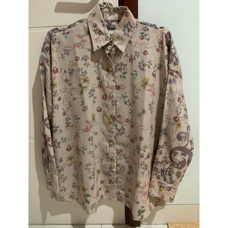 PRELOVED VVGC 1x PAKAI DANEEN TOP NUDE VIVI ZUBEDI ALL SIZE BENANG JARUM NADA PUSPITA BUTTONSCARVES 