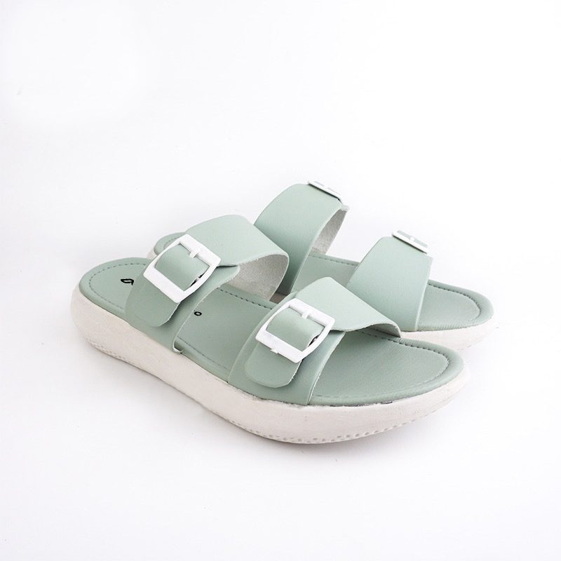 Sandal Wanita Wedges Ban 2 Gesper BJ 11