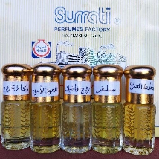 bibit parfum surrati murni 100 % ORI kemasan 3 ml 6 ml 12 ml