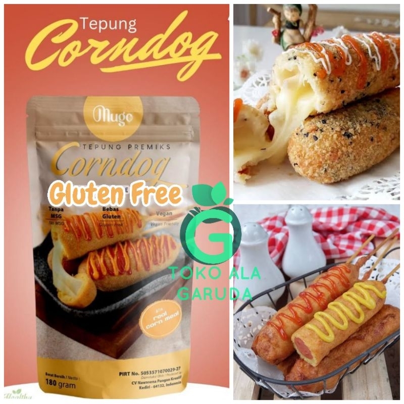 

MUGO Tepung Corndog Instant Gluten Free 180gr