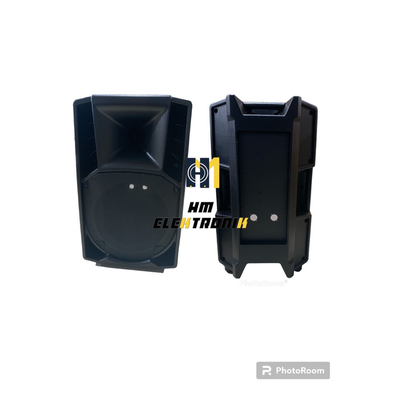 Empty Speker box fiber kosong 12 inch Rockland