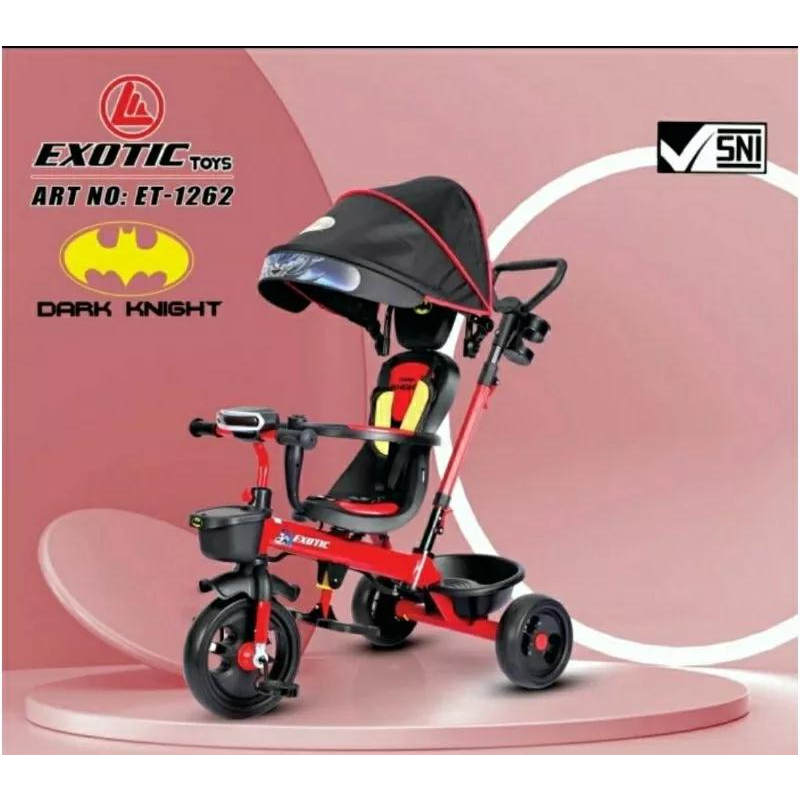 Exotic Tricycle ET1262 - Sepeda Roda 3 Anak