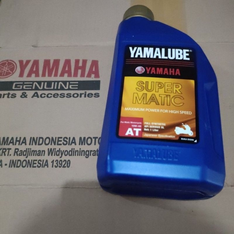 Oli Super Matic Yamalube 1Liter oli mesin NMAX