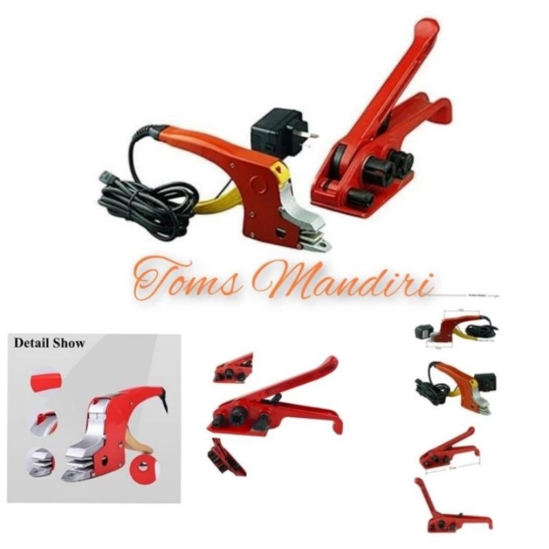Paket Alat Packing Keamanan Dan Pengikat Tensioner Strapping Tools