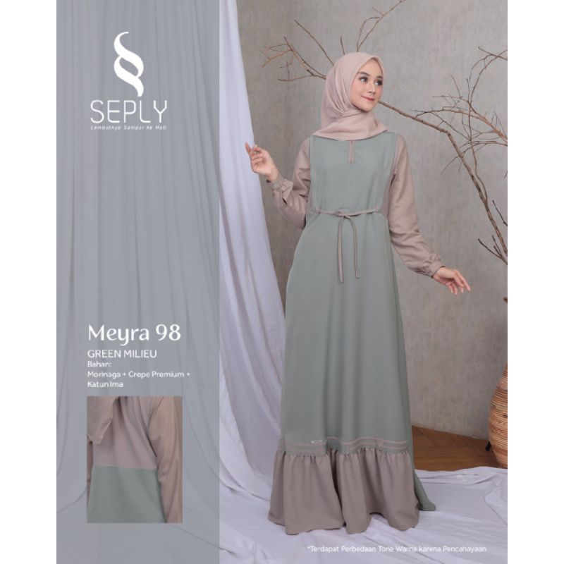 Seply Gamis Meyra 98 (Green Milieu, Bronze)