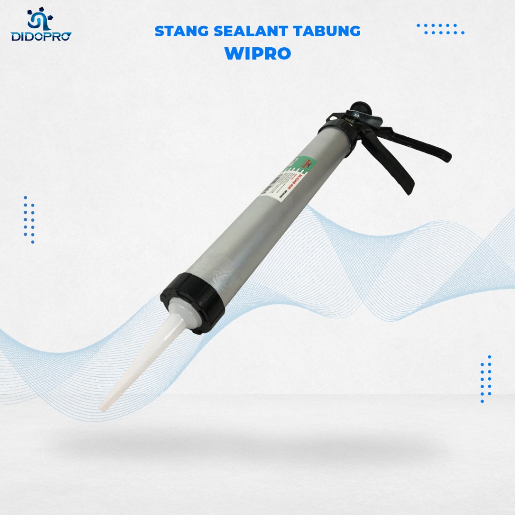 Gun Silicone Sosis WIPRO 600ml/Tembakan Silicone Sealant Sosis 600ml