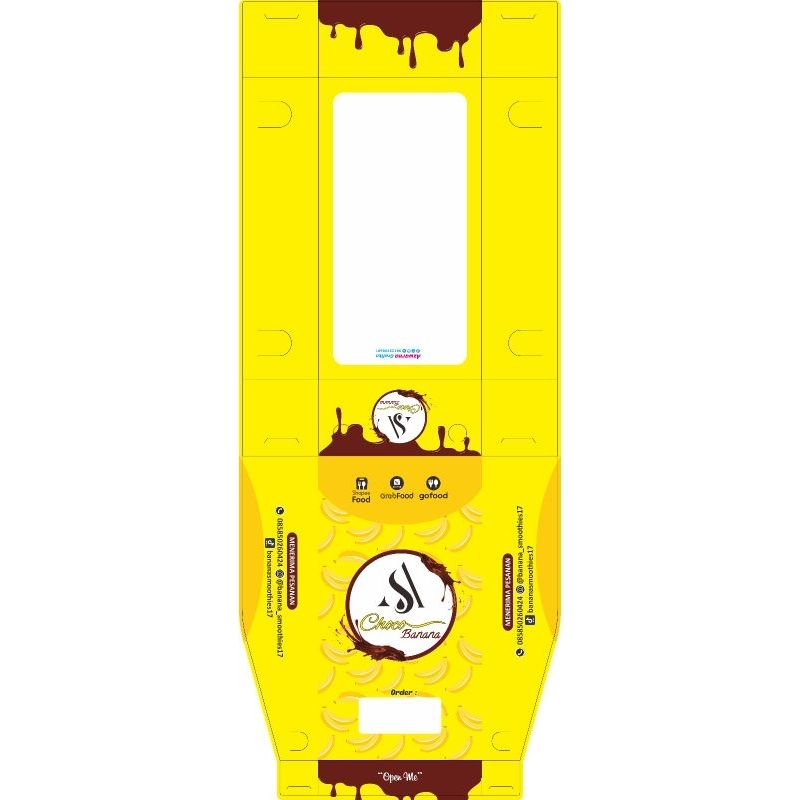 

dus custom ukuran 18x10x5 order 500 pcs