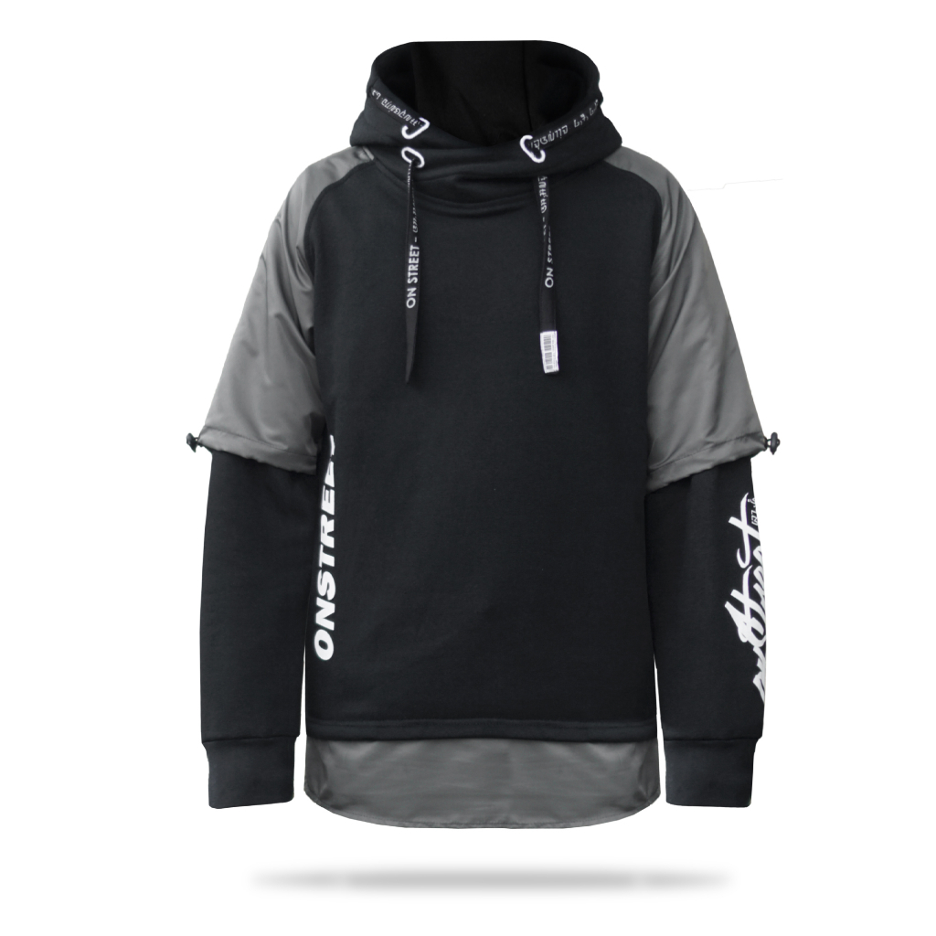 Jaket Hoodie Onstreet wicked Layered - hoodie kombinasi