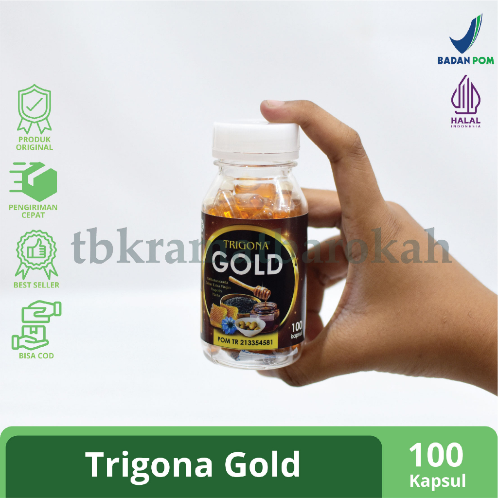 Habatussauda Minyak Habbatussauda Oil Trigona Gold Extra Madu Zaitun Propolis 100 Kapsul Habatusauda