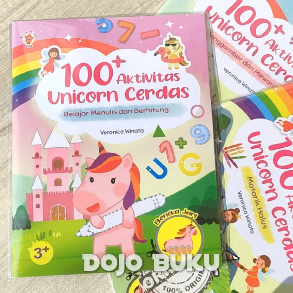 Buku Seri 100+ Aktivitas Unicorn Cerdas by Veronica Winata