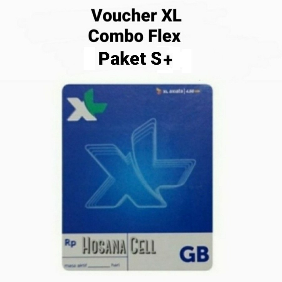 Voucher XL Combo Flex paket S+