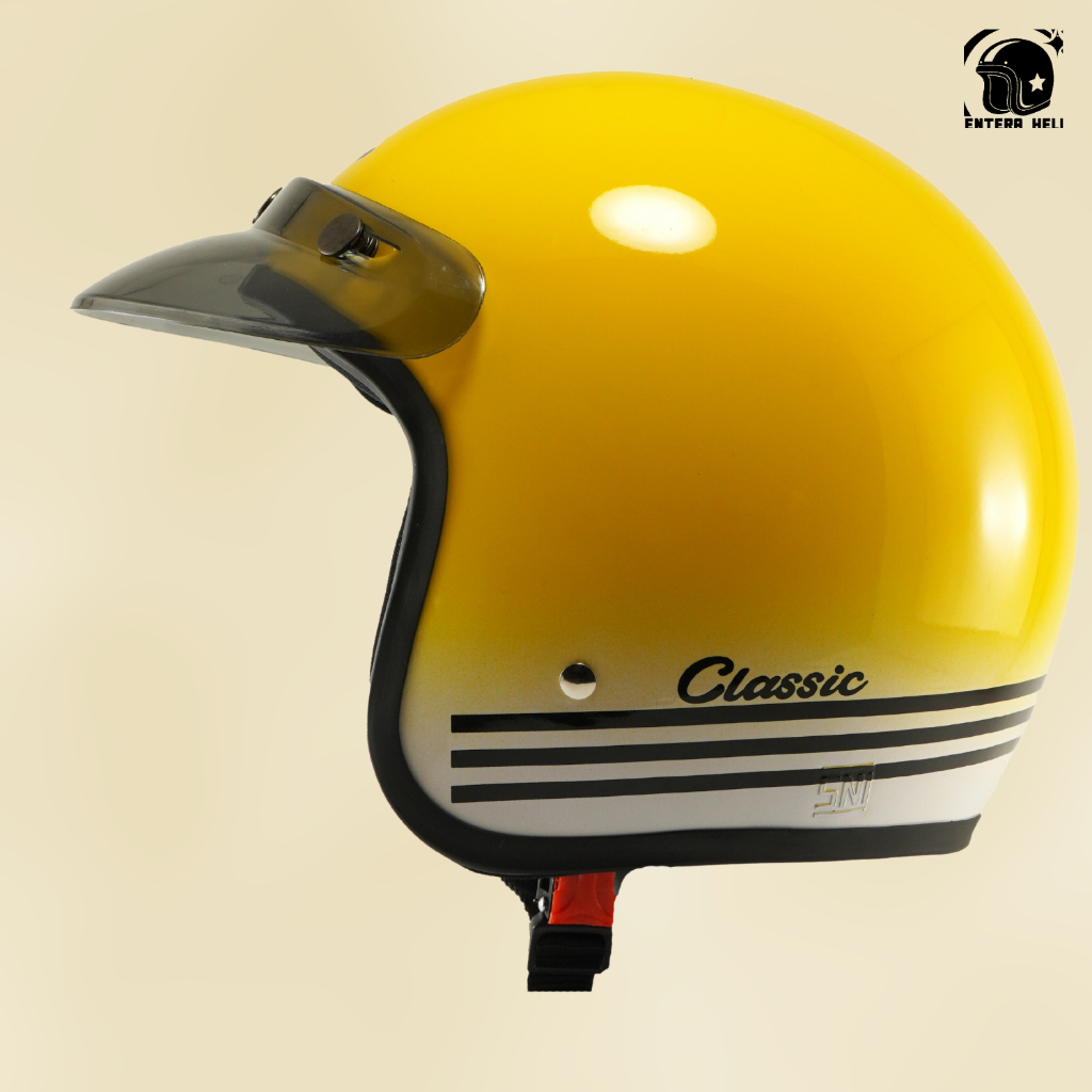 Helm Bogo Retro Classic Wanita Helem Cewek SNI Terbaru