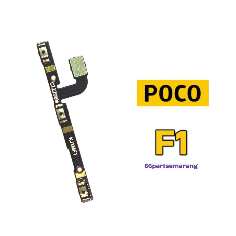 Flexibel Flexible Power On Off Volume Pocophone F1 Copotan Cabutan