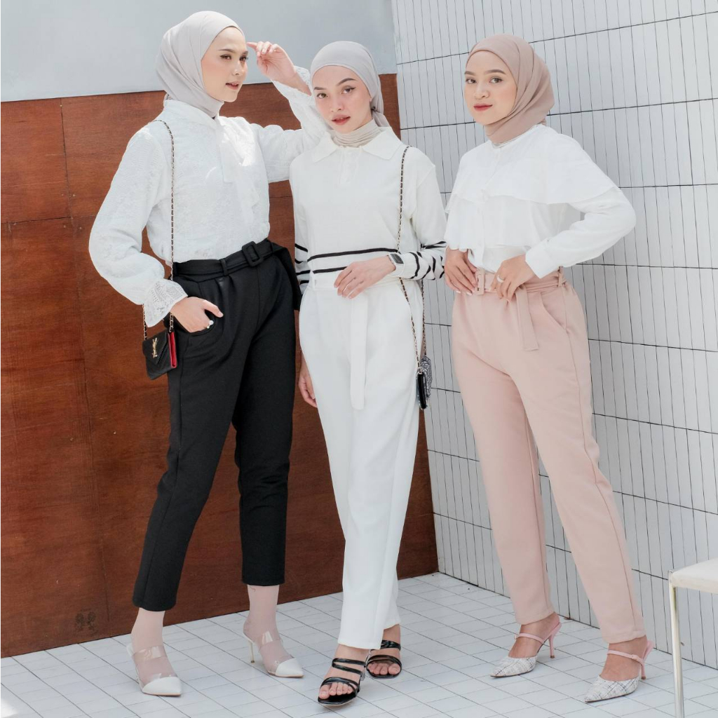 CELANA CASUAL WANITA / CELANA SCUBA PREMIUM / CELANA SLIM WANITA / CELANA KERJA WANITA / SERA PANTS DEEWIDIY