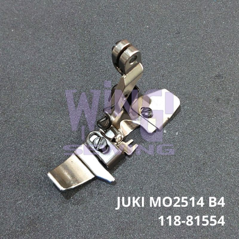 11881554 JUKI MO2514 Sepatu Presser Foot Benang 4 Mesin Jahit Obras