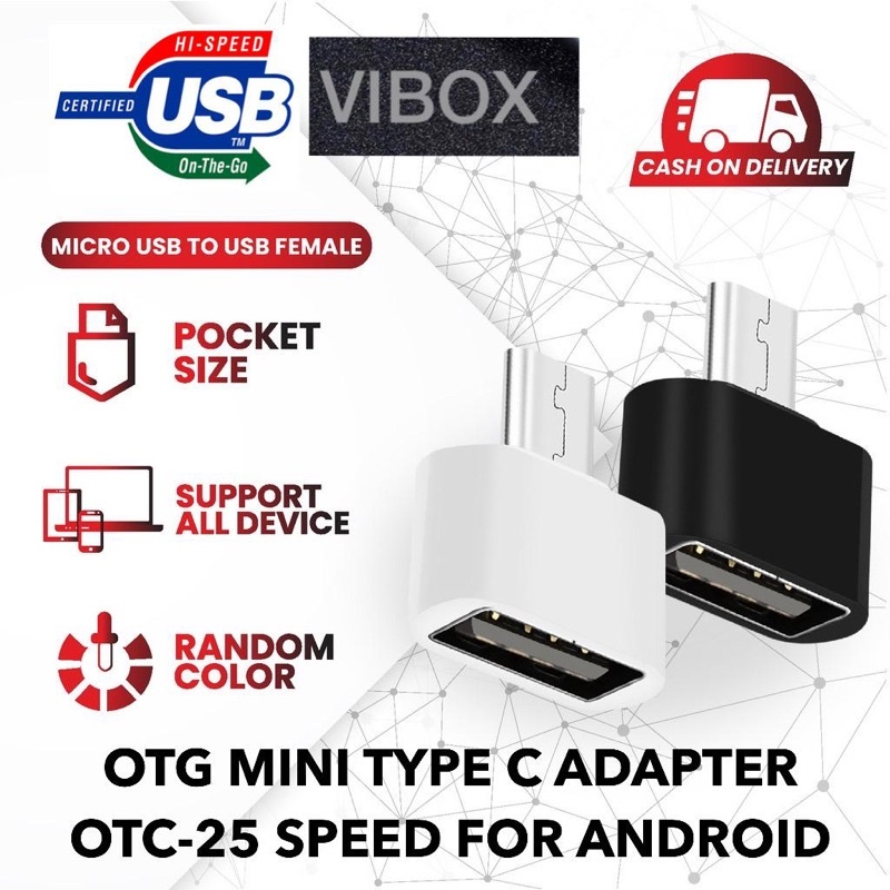 Otg vibox mini type c Otc25/Otg Handphone mini Type C BY SMOLL