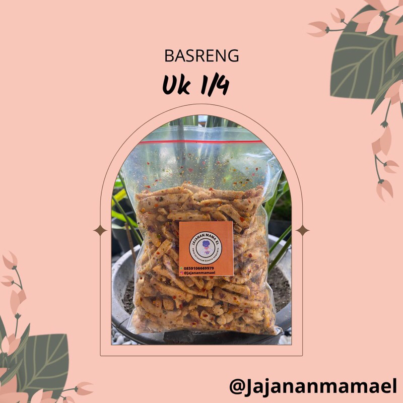 

Basreng 1Kg Basreng Pedas Daun Jeruk