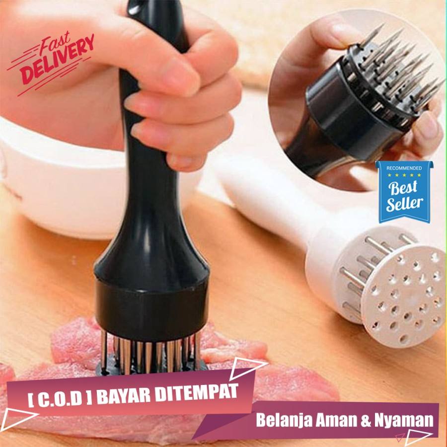 Pengempuk Daging Meat Tenderizer Alat Pelembut Pelunak Daging Serbaguna