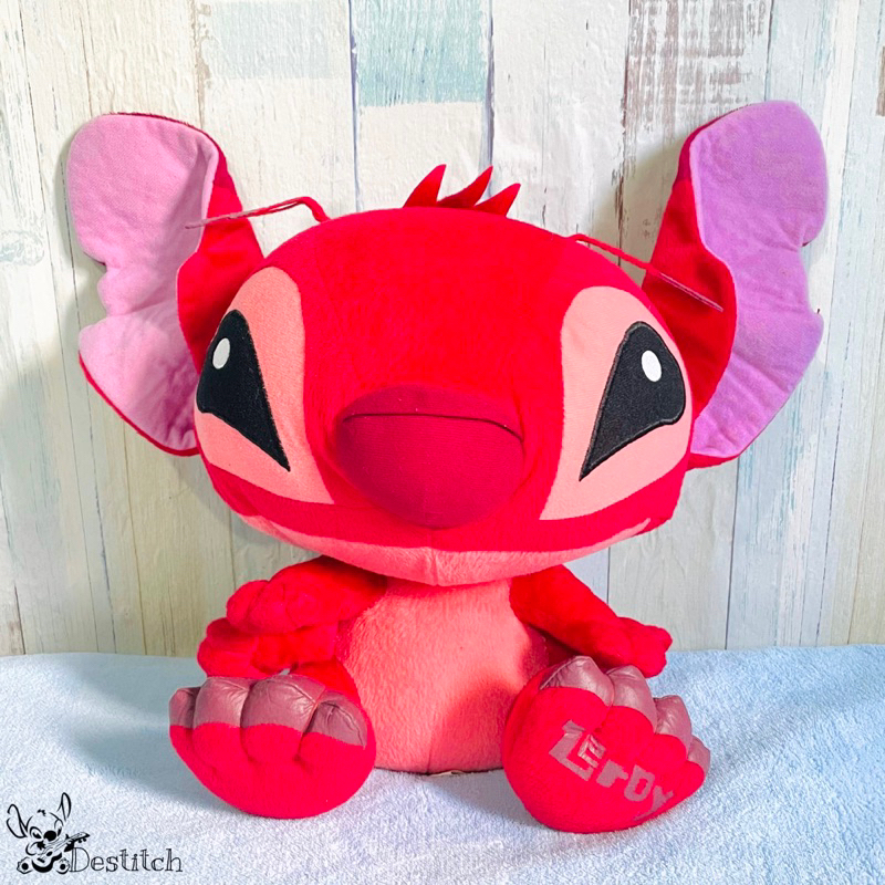 Boneka PL Stitch Leroy Merah Ori Disney Sega